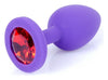 Dop anal Red Diamond Jewellery Butt Plug Small 7 cm, silicon mov SOLLUXE® Every box holds joy-unbox it!