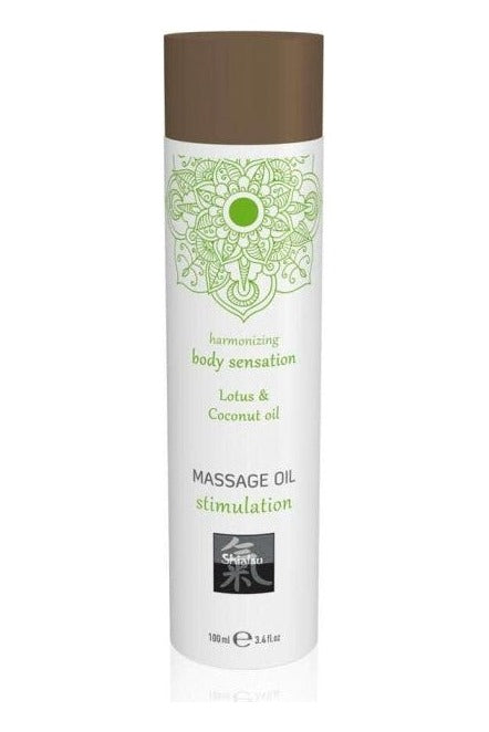 Ulei pentru masaj SHIATSU Stimulation cu aroma de lotus si cocos, 100 ml SOLLUXE Every box holds joy - unbox it!