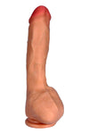 Vibrator realistic ZEUS LOVECLONEX 22.5 cm, 7 moduri de vibratii, telecomanda SOLLUXE® Every box holds joy-unbox it!