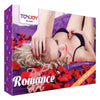 Romance Gift Set  – Set erotic romantic BDSM, 10 piese rosii pentru cupluri