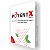 PotentX Forte, supliment alimentar pentru potenta, erectie, libido si vitalitate masculina, 10 capsule