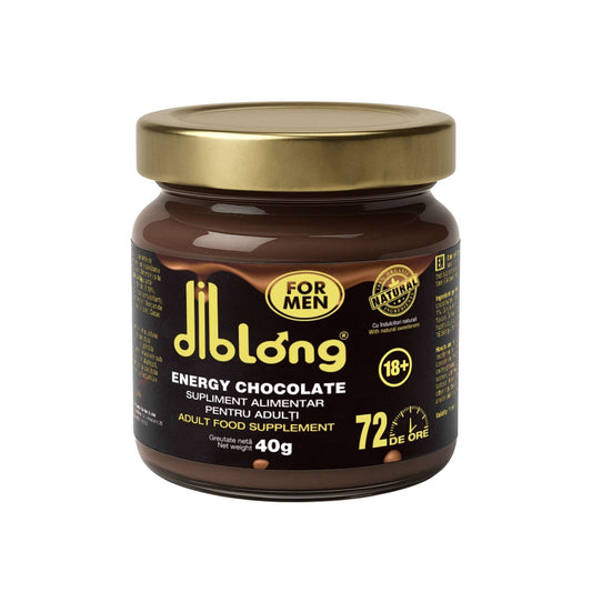Ciocolată tartinabilă afrodisiac premium concentrat DIBLONG ENERGY CHOCOLATE for MEN, pentru potenta, erectie, impotriva ejacularii, 100% natural, 40g SOLLUXE Every box holds joy - unbox it!