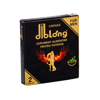 Capsule Diblong Ginseng - supliment alimentar pentru bărbați, sub forma de capsule, cu plante care susțin sănătatea sexuală și funcția erectilă, 1 cutie x 2 buc