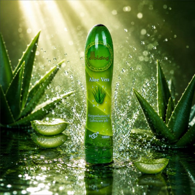 Diblong Lubricant Jelly Aloe Vera - lubrifiant pe bază de apă, cu textură groasă și extract de aloe vera, 100 ml - 2