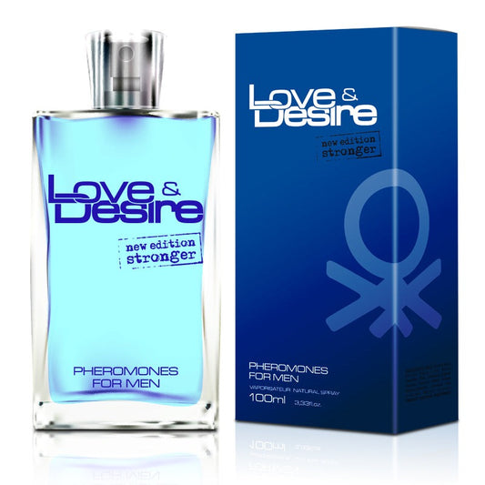 Parfum natural cu feromoni Love & Desire, pentru barbati, 100 ml
