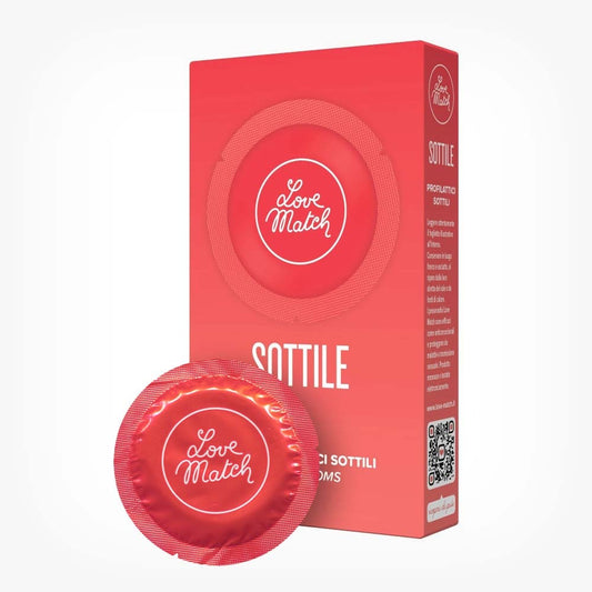 Prezervative profesionale Love Match Sottile, subtiri si rezistente, 6 buc