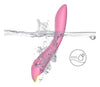 Vibrator punctul G FLAMINGO cu 9 moduri de vibratii si incarcare USB, flexibil, silentios, silicon premium, roz SOLLUXE® Every box holds joy-unbox it!