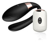 Vibrator pentru cuplu V-Vibe cu 7 moduri de vibratii, telecomanda wireless si incarcare USB, silentios, silicon premium, negru SOLLUXE® Every box holds joy-unbox it!