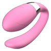 Vibrator pentru cuplu V-Vibe cu 7 moduri de vibratii, telecomanda wireless si incarcare USB, silentios, silicon premium, roz SOLLUXE® Every box holds joy-unbox it!