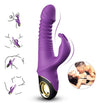 Vibrator Rabbit ZING cu 9 moduri de vibratii si incarcare magnetica, silentios, silicon premium, mov SOLLUXE® Every box holds joy-unbox it!