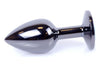 Dop anal Jewellery Dark Silver Butt Plug 7 cm, mov - 64 - 00034