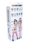 Vibrator realistic URANOS LOVECLONEX 17.5 cm, 7 moduri de vibratii, telecomanda SOLLUXE® Every box holds joy-unbox it!