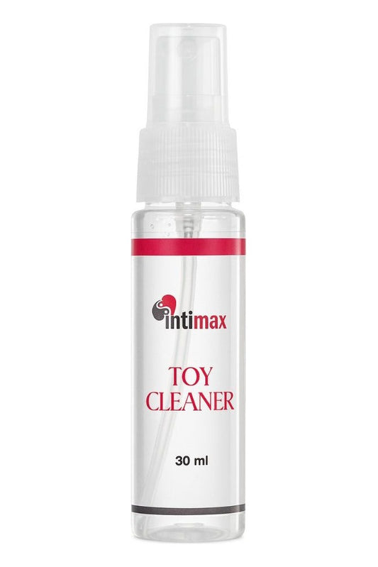 Spray INTIMAX Toy Cleaner, pentru curățarea și igienizarea jucăriilor sexuale, efect rapid, fără alcool, 30 ml