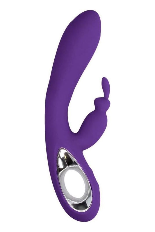 Vibrator Rabbit BELLA cu 36 moduri de vibratii si incarcare USB, flexibil, silentios, silicon premium, mov SOLLUXE® Every box holds joy-unbox it!