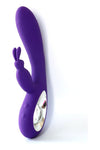 Vibrator Rabbit BELLA cu 36 moduri de vibratii si incarcare USB, flexibil, silentios, silicon premium, mov SOLLUXE® Every box holds joy-unbox it!
