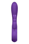 Vibrator Rabbit BELLA cu 36 moduri de vibratii si incarcare USB, flexibil, silentios, silicon premium, mov SOLLUXE® Every box holds joy-unbox it!