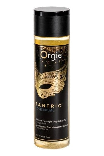 Ulei pentru masaj ORGIE Sexy Therapy Orgie Love Ritual – formula naturala cu ulei de argan, aroma orhidee si fructe de padure, 200 ml SOLLUXE Every box holds joy - unbox it!