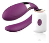 Vibrator pentru cuplu V-Vibe cu 7 moduri de vibratii, telecomanda wireless si incarcare USB, silentios, silicon premium, mov SOLLUXE® Every box holds joy-unbox it!
