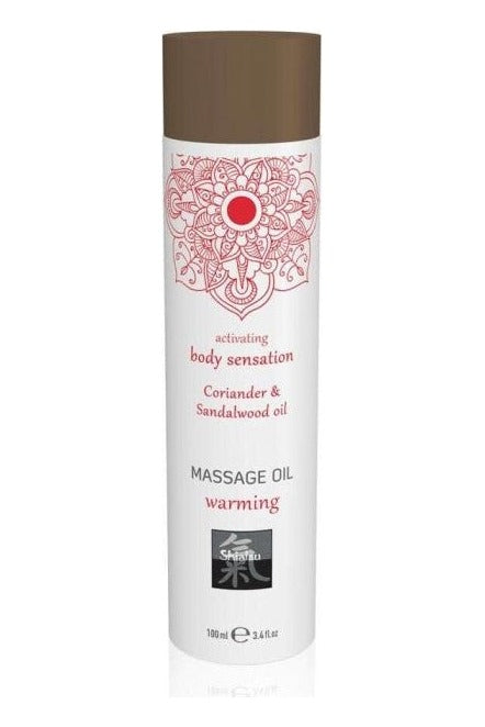 Ulei pentru masaj SHIATSU Warming cu aroma de coriandru si lemn de santal, 100 ml SOLLUXE Every box holds joy - unbox it!