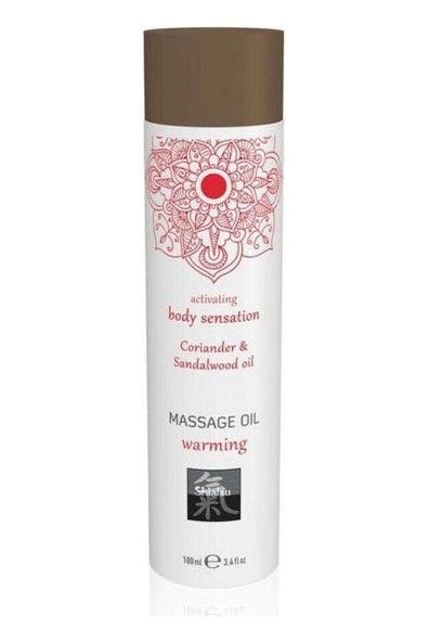 Ulei pentru masaj SHIATSU Warming cu aroma de coriandru si lemn de santal, 100 ml