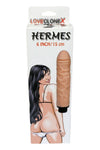 Vibrator realistic HERMES LOVECLONEX 15 cm SOLLUXE® Every box holds joy-unbox it!