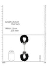 Cătușe Beginner’S Furry Handcuffs – joacă pasională cu un strop de bondage