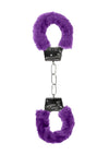 Cătușe Beginner’S Furry Handcuffs – joacă pasională cu un strop de bondage