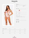 Body Heavenlly – lenjerie seducătoare transparentă cu decupaje și dantelă, alb SOLLUXE Every box holds joy - unbox it!