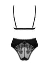 Body Maderris - lenjerie seducătoare cu decolteu sexy și din dantelă, negru SOLLUXE Every box holds joy - unbox it!