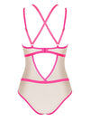 Body Nudelia - lenjerie couture seducătoare cu decupaje, nude SOLLUXE Every box holds joy - unbox it!