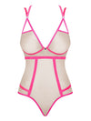 Body Nudelia - lenjerie couture seducătoare cu decupaje, nude SOLLUXE Every box holds joy - unbox it!