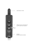 Catuse din piele pentru maini si picioare Bonded Leather Hogtie, accesorii BDSM cu prinderi si detalii metalice, negru