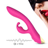 Vibrator Rabbit BONNIE cu 9 moduri de vibratii si incarcare USB, flexibil, silentios, silicon premium, roz