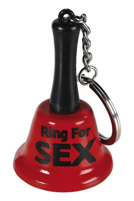 Breloc clopotel Ring for Sex – accesoriu amuzant cu mesaj indraznet pentru adulti ErosVita