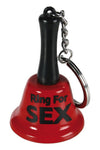 Breloc clopotel Ring for Sex – accesoriu amuzant cu mesaj indraznet pentru adulti ErosVita