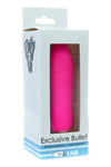 Mini Vibrator Exclusive Bullet cu 10 moduri de vibratii si incarcare USB, 9 cm, roz SOLLUXE® Every box holds joy-unbox it!