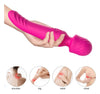 Vibrator Wand Mission cu 9 moduri de vibratii, functie de incalzire si incarcare USB, silentios, roz SOLLUXE® Every box holds joy-unbox it!