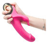 Vibrator Rabbit G-spot Meteor cu 9 moduri de vibratii si incarcare magnetica, flexibil, silentios, silicon premium, roz SOLLUXE® Every box holds joy-unbox it!