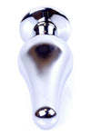 Dop anal Jewellery Silver Butt Plug 9.5 cm, verde SOLLUXE Every box holds joy - unbox it!