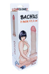 Dildo realistic BACHUS LOVECLONEX 17.5 cm, flexibil - 21 - 00029