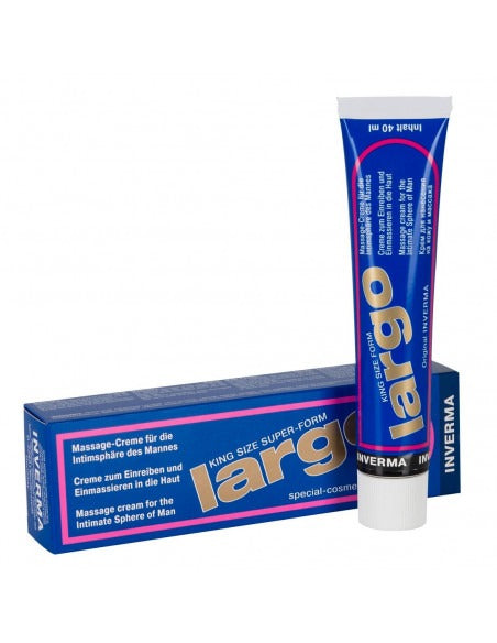 Crema LARGO Inverma pentru marirea penisului si performanta sexuala prelungita, 40 ml
