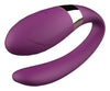 Vibrator pentru cuplu V-Vibe cu 7 moduri de vibratii, telecomanda wireless si incarcare USB, silentios, silicon premium, mov SOLLUXE® Every box holds joy-unbox it!