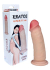Dildo realistic KRATOS LOVECLONEX 15 cm, flexibi - 21 - 00032