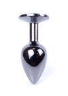 Dop anal Jewellery Dark Silver Butt Plug 7 cm, mov - 64 - 00034