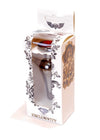 Dop anal Jewellery Dark Silver Butt Plug 9.5 cm, rosu - 64 - 00055