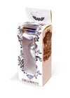 Dop anal Jewellery Silver Butt Plug 7 cm, albastru - 64 - 00010