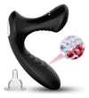 Vibrator pentru prostata si perineu STORM cu 9 moduri de vibratii, incarcare magnetica, silicon premium, negru SOLLUXE® Every box holds joy-unbox it!