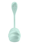 Ou vibrator Satisfyer Smooth Petal cu 12 moduri de vibratii, control prin aplicatie si telecomanda wireless, incarcare magnetica USB, silentios, silicon premium, verde SOLLUXE Every box holds joy - unbox it!