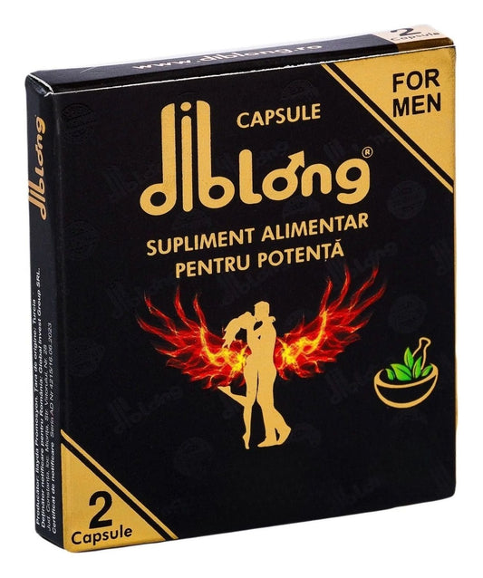 Capsule Diblong Ginseng - supliment alimentar pentru bărbați, sub forma de capsule, cu plante care susțin sănătatea sexu