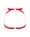 Portjartier sexy Elianes – accesoriu erotic provocator, roșu